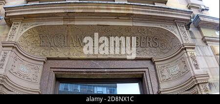 Exchange Chambers, One Derby Square, James St, Liverpool, Merseyside, INGHILTERRA, REGNO UNITO, L2 9XX Foto Stock