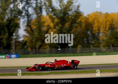 Imola, Italia. 31 ottobre 2020. 05 VETTEL Sebastian (ger), Scuderia Ferrari SF1000, azione durante la Formula 1 Emirati Gran Premio dell'emilia Romagna 2020, Gran Premio dell'emilia Romagna, dal 31 ottobre al 1 novembre 2020 sull'Autodromo Internazionale Enzo e Dino Ferrari, a Imola, Italia - Photo DPPI Credit: LM/DPPI/DPPI/Alamy Live News Foto Stock