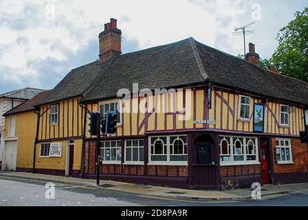 Il pub Spread Eagle a Ipswich, Suffolk, Regno Unito Foto Stock