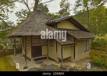 Antica e tradizionale tea shop in giappone Foto Stock