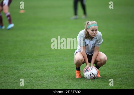 Dartford, Regno Unito. 11 Gennaio 2020. Annabel Blanchard (Leicester City) guarda durante la partita fa Women's Super League 2 tra London City e Leicester City al Princes Park di Dartford. FEDERICO GUERRA MARANESI/SPP Credit: SPP Sport Press Photo. /Alamy Live News Foto Stock