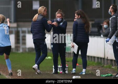 Dartford, Regno Unito. 11 Gennaio 2020. Melissa Phillips (London City) guarda durante la partita fa Women's Super League 2 tra London City e Leicester City al Princes Park di Dartford. FEDERICO GUERRA MARANESI/SPP Credit: SPP Sport Press Photo. /Alamy Live News Foto Stock