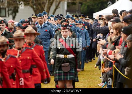 Giorno della memoria 2019 Canada Foto Stock