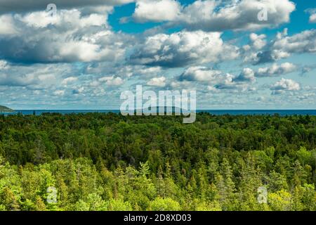 Fathom Five Conservation Area Tobermory Bruce Peninsula Ontario Canada Foto Stock