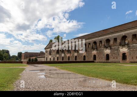 Mantova, Italia. 30 agosto 2020. Il Castello di San Giorgio annesso al Palazzo Ducale, Mantova (Mantova), Lombardia, Italia Credit: Agenzia fotografica indipendente/Alamy Live News Foto Stock