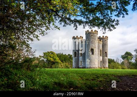 La follia gotica del castello di Blaise vicino a Henbury a Bristol REGNO UNITO Foto Stock