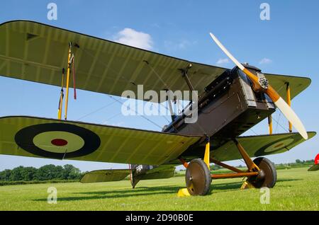 SE5A, F904, G-EBIA, Shuttleworth Collection, Foto Stock