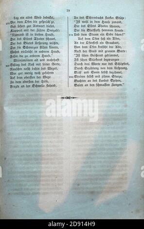 Kalewala, das National-Epos der Finnen - 039. Foto Stock