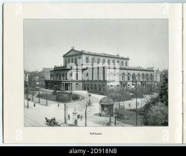 Karl F. Wunder Hannover 26 Ansichten nach künstlerischen Aufnahmen 10. Foto Stock
