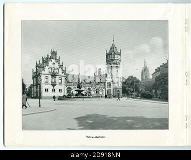 Karl F. Wunder Hannover 26 Ansichten nach künstlerischen Aufnahmen 18. Foto Stock