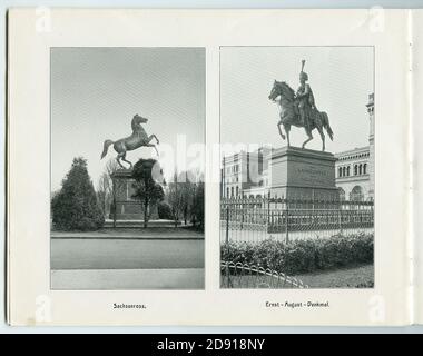 Karl F. Wunder Hannover 26 Ansichten nach künstlerischen Aufnahmen 20. Foto Stock