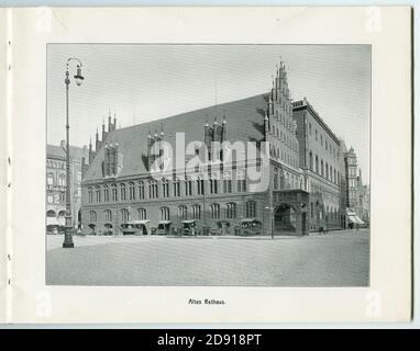 Karl F. Wunder Hannover 26 Ansichten nach künstlerischen Aufnahmen 13. Foto Stock