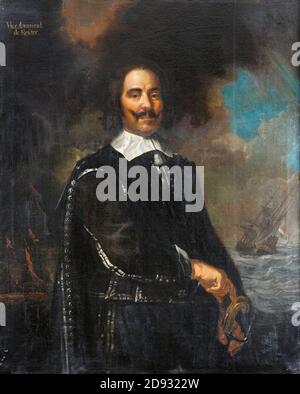 Karel van Mander III - Michiel Adriaanszoon Reuter (1607-76) Foto Stock