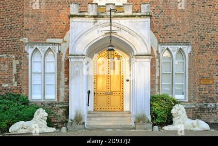 Hertford Castle Gate House Foto Stock