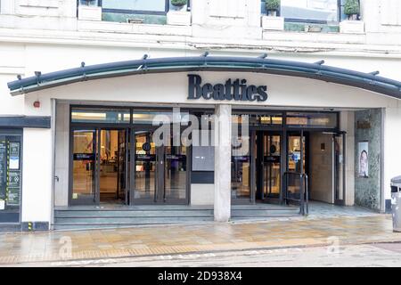 BEATTIES CLOSURE WOLVERHAMPTON OTTOBRE 2020 Foto Stock