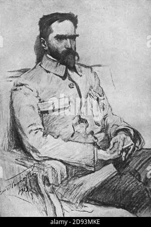 Józef Piłsudski - Moje pierwsze boje (1925) pagina 002a. Foto Stock