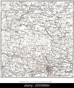 Józef Piłsudski - Moje pierwsze boje (1925) pagina 132. Foto Stock