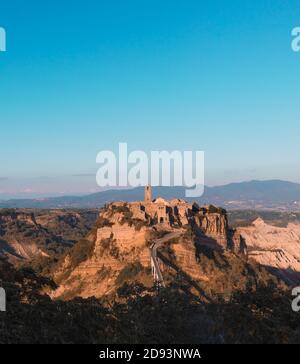 Civita di Bagnoregio, la città che muore, Lazio Foto Stock