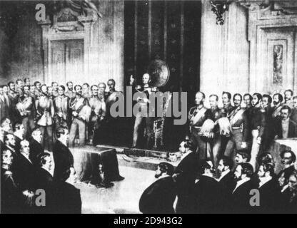 Kaiserdeputazione berlino 1849. Foto Stock