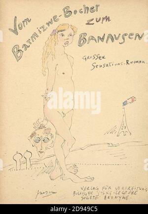 Jules Pascin vom Barmizwe-Bocher zum Banausen. Foto Stock