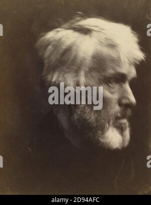 Julia Margaret Cameron - Thomas Carlyle (1795 - 1881) Foto Stock