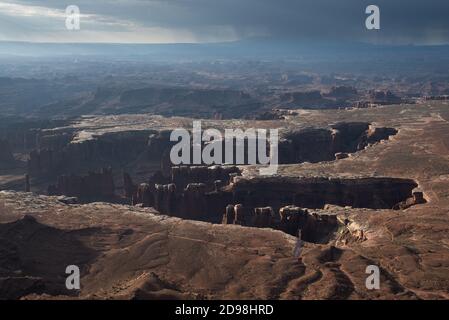 Island in the Sky, Parco Nazionale Canyonlands Foto Stock