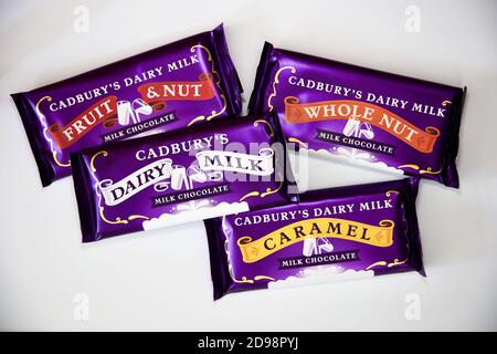 Cadbury latte caseario Classic retro Collection Foto Stock