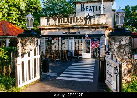 Ristorante i Beatles a Varadero, Cárdenas, Matanzas, Cuba, America Latina e Caraibi Foto Stock