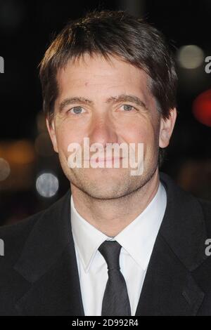 Kris Thykier partecipa alla prima cinematografica britannica di 'i give IT A Year' all'Odeon West End di Londra. 24 gennaio 2013 © Paul Treadway Foto Stock