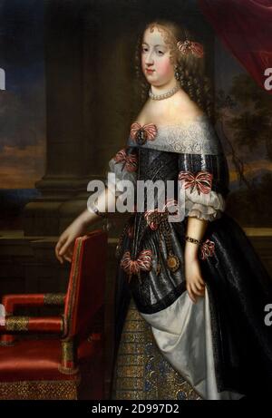 Maria Teresa di Spagna - María Teresa di Austria 1638 – 1683 Pierre MIGNARD 1612 – 1695 Francia, francese, Maria Teresa di Spagna María Teresa Foto Stock