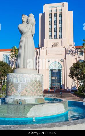 County Administration Building, San Diego, California, USA Foto Stock