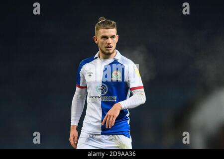 Harvey Elliott (16) di Blackburn Rovers in azione durante il gioco Foto Stock