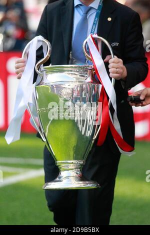 Trofeo durante la finale Champion League 2013 - 2014 ,Estádio da Luz, Lisbonne il 24 2014 MAGGIO a Lisbonne ,Portogallo - Foto Laurent Lairys/ DPPI Foto Stock