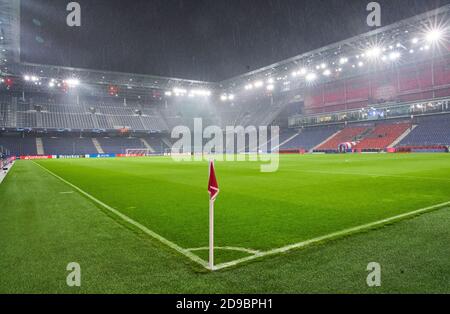 Red Bull Arena Salzburg all'interno della partita FC SALZBURG - FC BAYERN MUENCHEN 2-6 di calcio UEFA Champions League nella stagione 2020/2021 a Salisburgo, Austria, 3 novembre 2020. © Peter Schatz / Alamy Live News importante: Agenzie di stampa nazionali e internazionali SOLO per uso editoriale Foto Stock