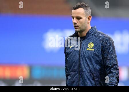 Torino, Italia. 31 novembre 2020. Samir Hananovic del FC Internazionale durante la Serie A match tra FC Internazionale e Parma Calcio. Foto Stock