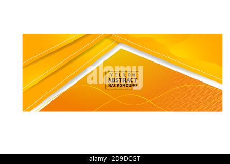 colore giallo gradiente astratto con effetto linea Illustrazione Vettoriale