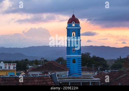 Cuba, Sancti Spiritus, Sancti Spiritus, Iglesia Parroquial Mayor del Espiritu Santo - (Chiesa parrocchiale dei Santi Spiritus) Foto Stock