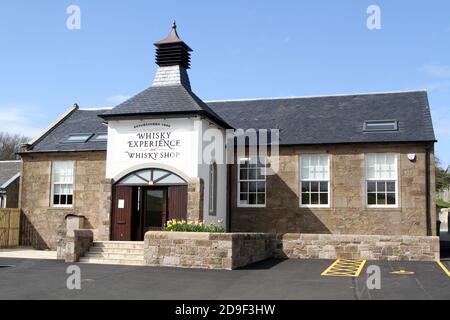 Kirkoswald, Whisky Experience, Ayrshire, Scozia, Regno Unito. Situato nella vecchia scuola del villaggio a Kirkoswald, a meno di un'ora a sud di Glasgow. Foto Stock