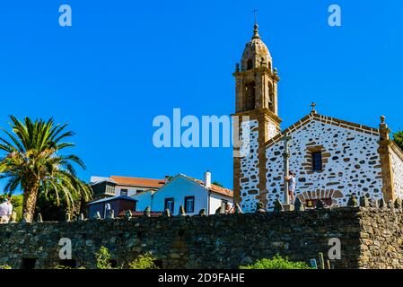 Santuario. Santo André de Teixido - San Andrés de Teixido, è un piccolo villaggio del comune di Cedeira. C'è un santuario chiamato anche Santo Foto Stock