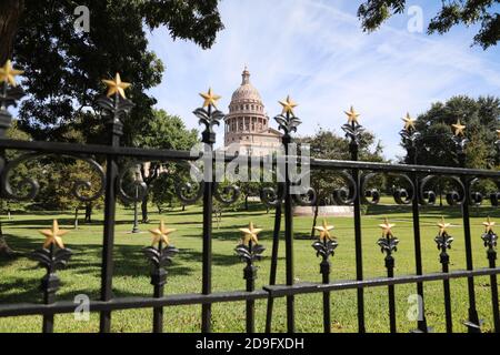 Texas Austin Legislature UT LBJ Foto Stock