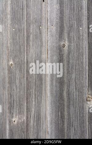 Sfondo di legno intemperie in luce naturale. Foto Stock