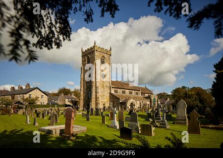 Chiesa Metodista di Waddington nel Lancashire Foto Stock