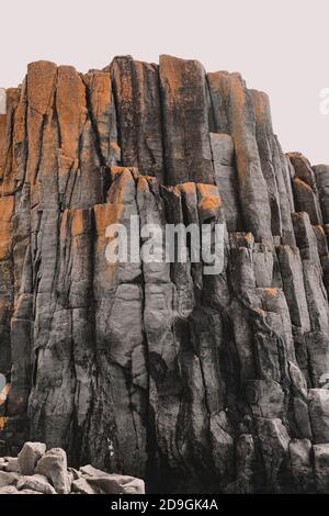 Bellissimo scatto della cava di punta di Bombo in Australia Foto Stock