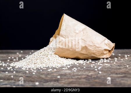 grano grezzo solido di orzo della perla Foto Stock