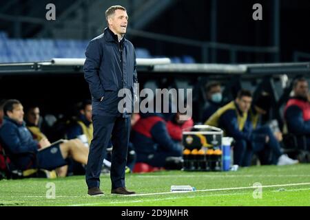 Rotterdam, Paesi Bassi. 5 Nov 2020. Viktor Goncharenko allenatore di CSKA Moskva durante la UEFA Europa League, Group Stage, Group K Football Match tra Feyenoord e CSKA Moskva il 5 novembre 2020 allo stadio De Kuip di Rotterdam, Paesi Bassi - Foto Yannick Verhoeven/Orange Pictures/DPPI/LM Credit: Paola Benini/Alamy Live News Foto Stock