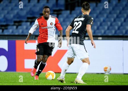 Rigeciano HAPS di Feyenoord, Konstantin Maradishvili di CSKA Moskva durante la UEFA Europa League, fase di Gruppo, partita di calcio del Gruppo K tra Feyen P. Foto Stock