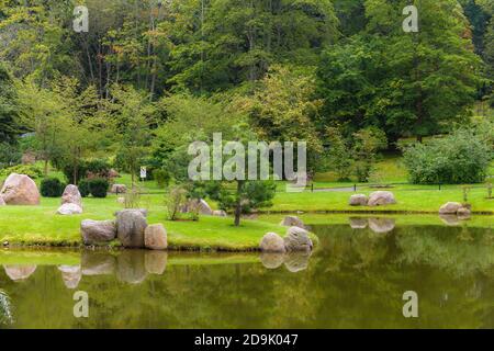 Parco giapponese. Kadriorg. Foto Stock