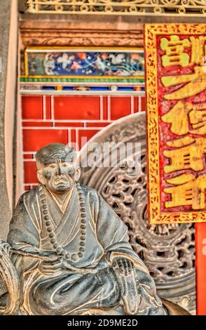 Khoo Kongsi Chinese Clan House, George Town, Penang, Malesia Foto Stock