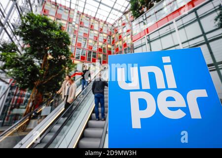 Sede centrale della Uniper se, Düsseldorf, Renania Settentrionale-Vestfalia, Germania Foto Stock