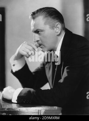 JOHN BARRYMORE Ritratto come George Simon IN CONSIGLIERE ALLA LEGGE 1933 il regista WILLIAM WYLER suona e sceneggiatura ELMER RICE Universal Immagini Foto Stock